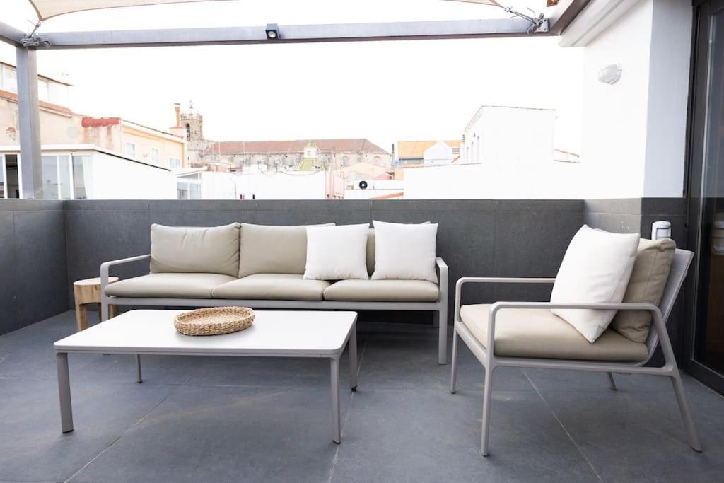 Apartamento ático en el casco antiguo Mataró Exterior foto